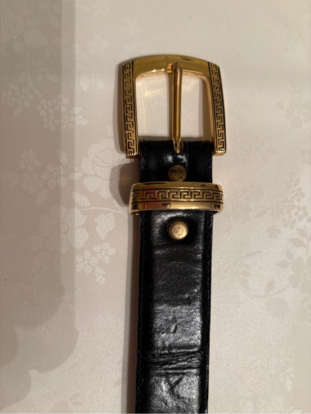 Custom Versace Gucci Belt